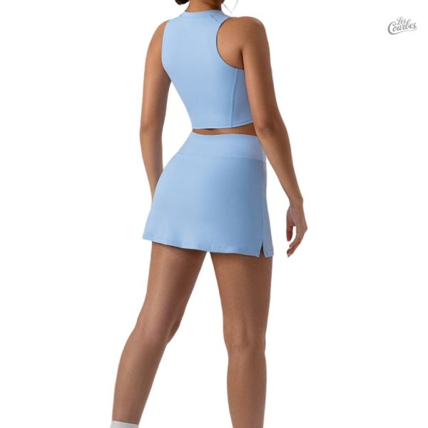Haut col sportif pour un look tendance
