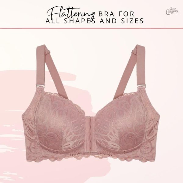 Lingerie sexy, soutien-gorge dentelle à fermeture frontale