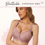 Soutien-gorge sans armatures, design en dentelle raffinée
