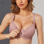 Fermeture frontale, soutien-gorge push-up dentelle chic