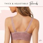 Lingerie push-up, dentelle délicate, sans armatures