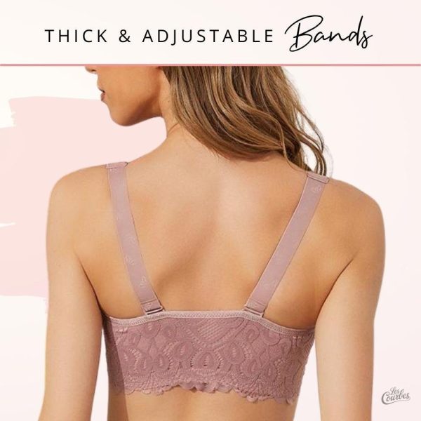 Lingerie push-up, dentelle délicate, sans armatures