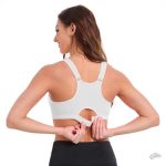 Soutien-gorge sport avec fermeture à l'avant