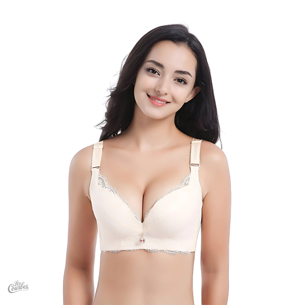 Soutien-Gorge Push-Up Confortable en Dentelle