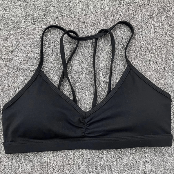 Bralette à dos strappy, parfait pour le layering
