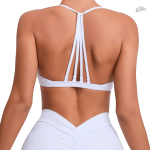 Brassière sans armatures avec design strappy