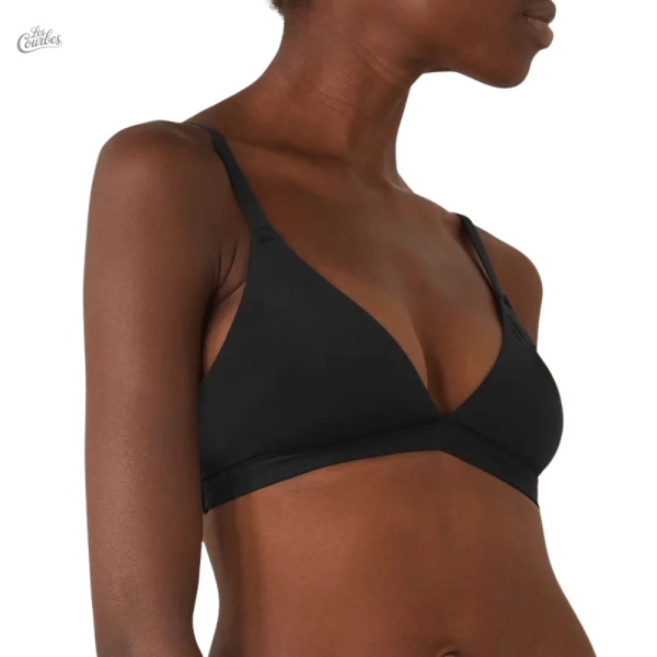 Détail du Magic Bralette triangle sans armatures