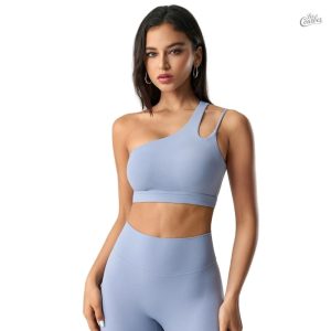 Brassière sportive asymétrique pour un look tendance