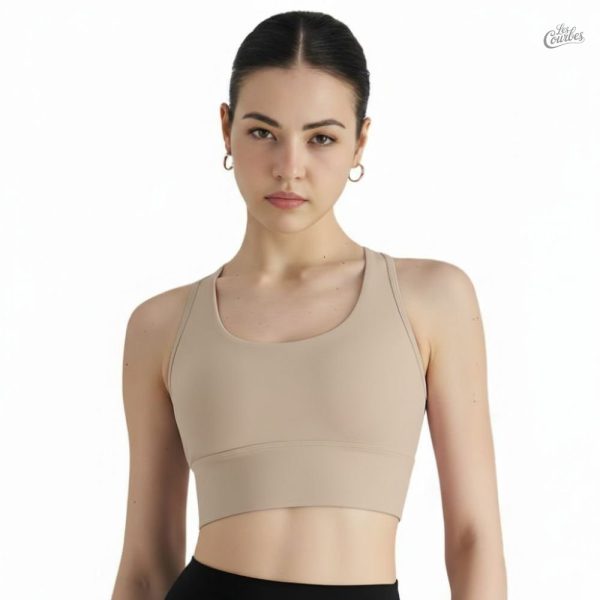 Brassière sportive à design long