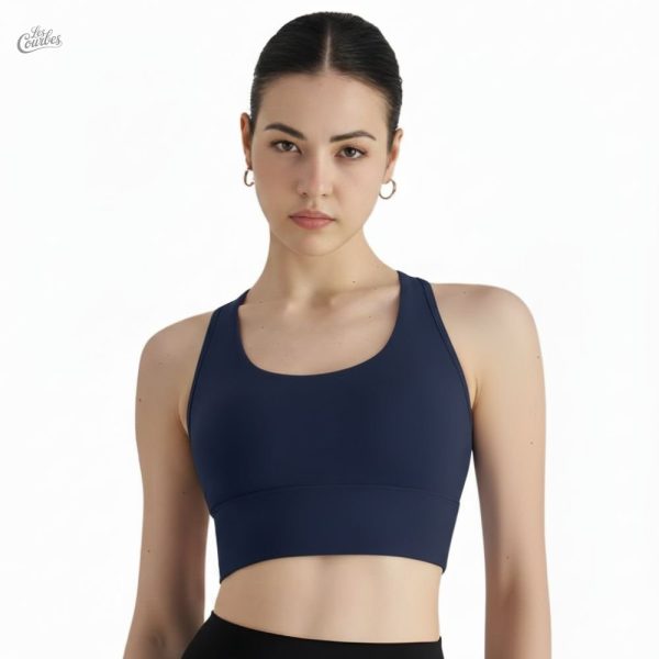 Soutien-gorge long avec design nageur