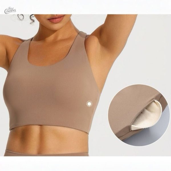 Brassière sportive, combinant style et confort