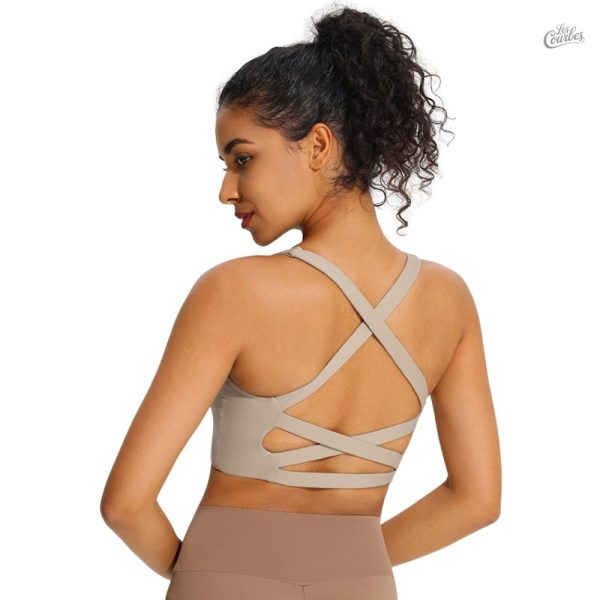 Brassière sans coutures, idéale pour le sport