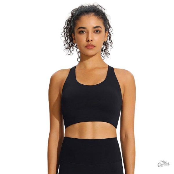 Soutien-gorge sport sans armatures, souple et confortable