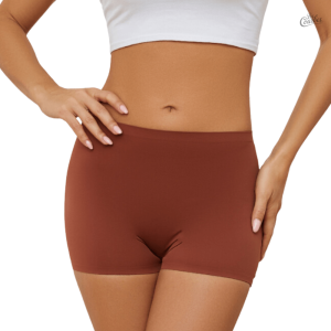 Shorty taille moyenne sans coutures pour un confort optimal