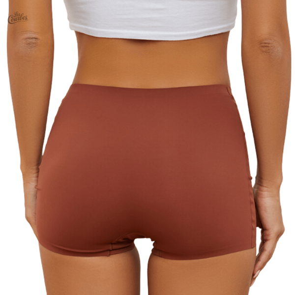 Sous-vêtements shorty doux et léger, taille moyenne