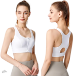 Soutien-gorge de sport sculptant avec fermeture frontale