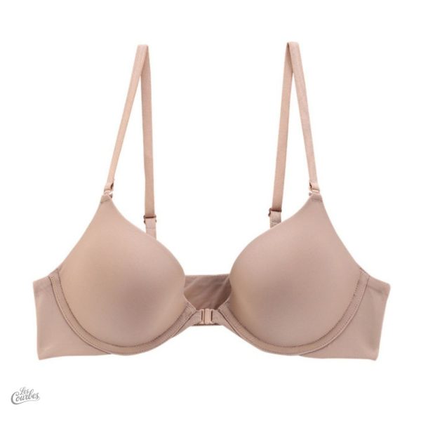Fermeture frontale pratique du soutien-gorge