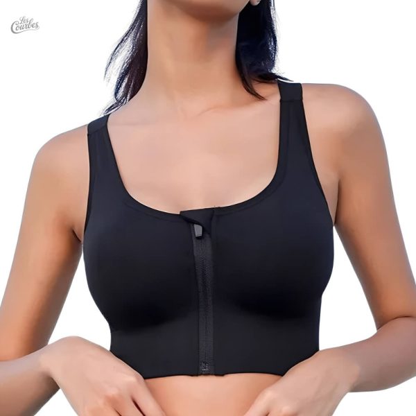 Soutien-gorge de sport Magic avec fermeture avant croisée