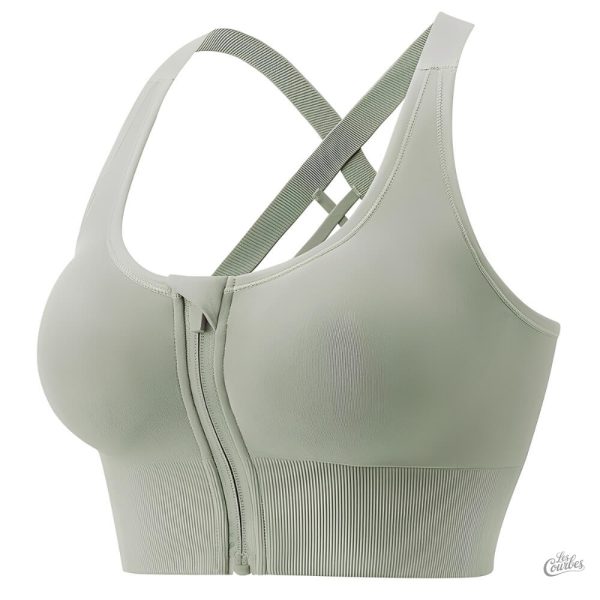 Soutien-gorge avec design croisé pour un look moderne