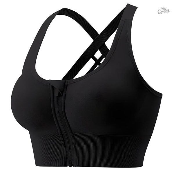 Magic soutien-gorge de sport avec design croisé à l'avant