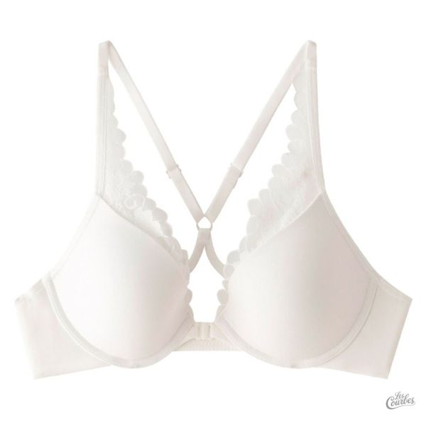 Soutien-gorge push-up avec détails en dentelle