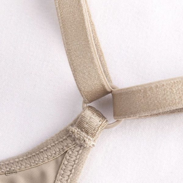 Soutien-gorge push-up avec fermeture avant en dentelle