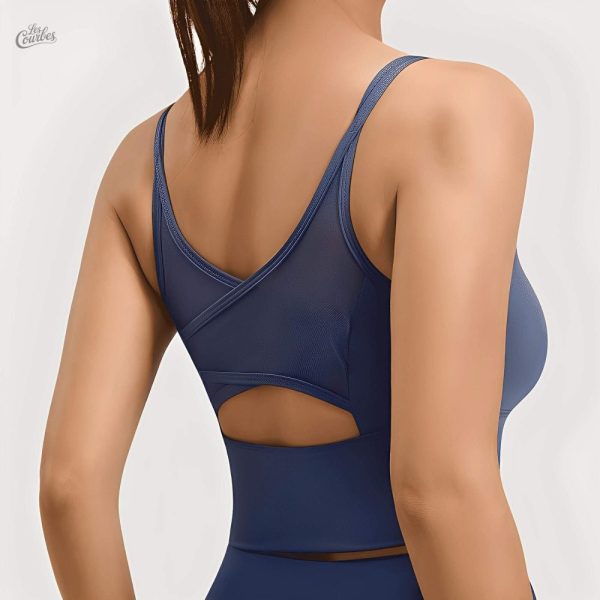 Brassière de sport confortable pour le fitness et le yoga