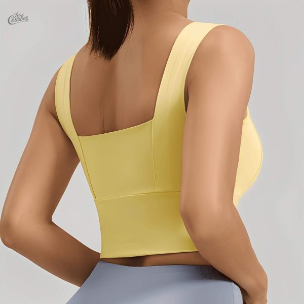 Brassière encolure carrée pour un style actif