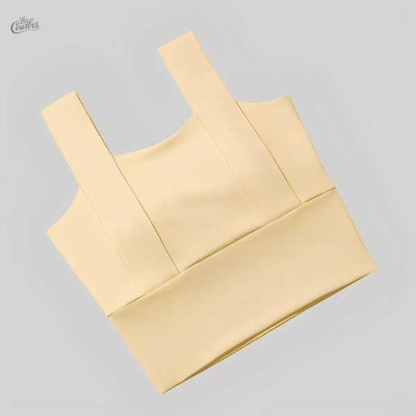 Brassière avec coupe carrée pour un bon maintien