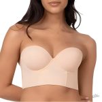 Soutien-gorge avec effet push-up, design élégant