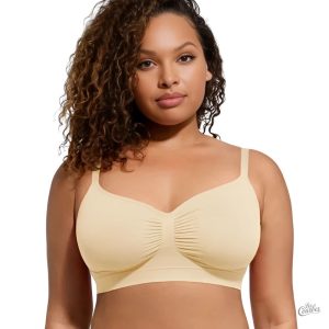 Brassière Magic Froncé Respirant Sans Armatures