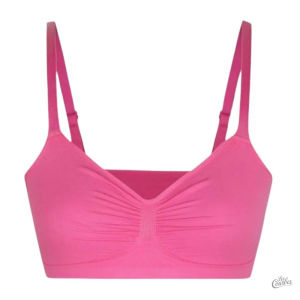 Brassière Magic Froncé Respirant Sans Armatures - vue 5
