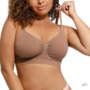 Bralette sans armatures, idéale pour un maintien naturel