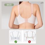 Design bicolore et sans armatures pour un maintien léger