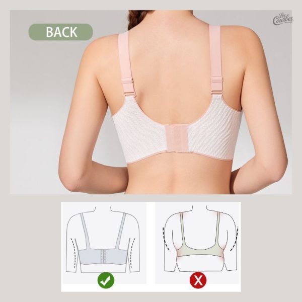 Design bicolore et sans armatures pour un maintien léger