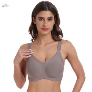 Soutien-gorge push-up sans couture et sans armature