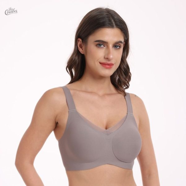 Confortable soutien-gorge push-up sans armatures