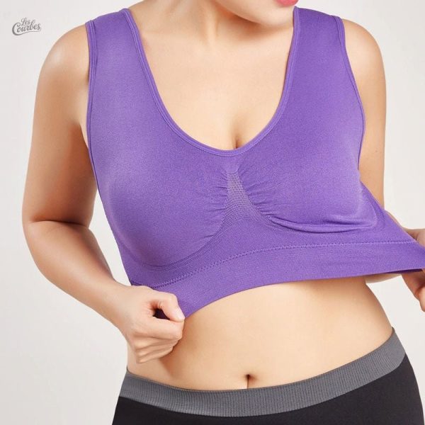 Soutien-gorge de sport sans coutures pour un confort accru