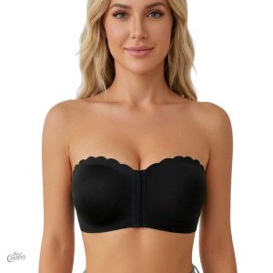 Soutien-gorge push-up sans bretelles et sans coutures