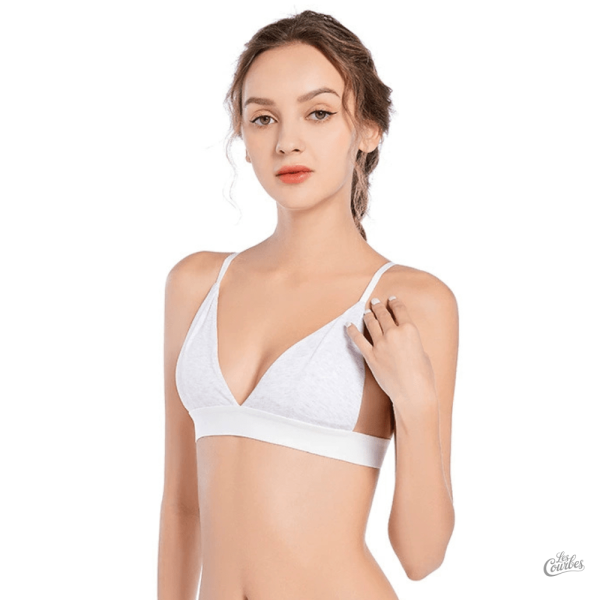 Brassière légère sans fils, idéale pour les journées actives