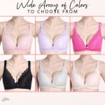 Soutien-Gorge d'Allaitement en Dentelle Respirant - vue 2