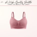 Soutien-gorge conçu pour l'allaitement pratique