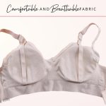 Soutien-gorge d'allaitement facile à enfiler sans armatures