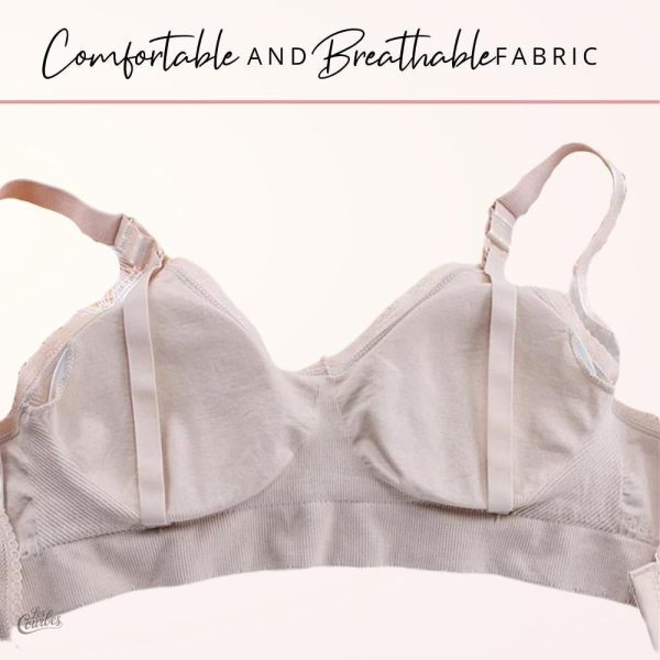 Soutien-gorge d'allaitement facile à enfiler sans armatures