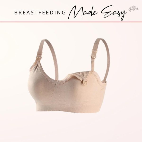 Soutien-gorge respirant idéal pour l'allaitement