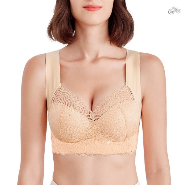 Confortable soutien-gorge dentelle sans armatures