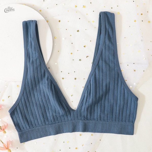 Soutien-gorge avec design plongeant unique