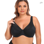 Soutien-Gorge Respirant en Dentelle à Couverture Totale