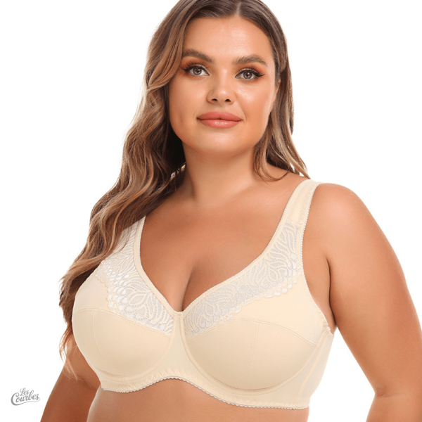 Soutien-Gorge en Dentelle avec Bonnet Rehaussant