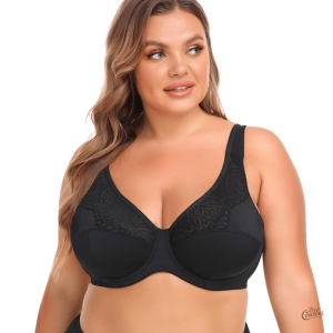 Soutien-Gorge Respirant avec Design en Dentelle